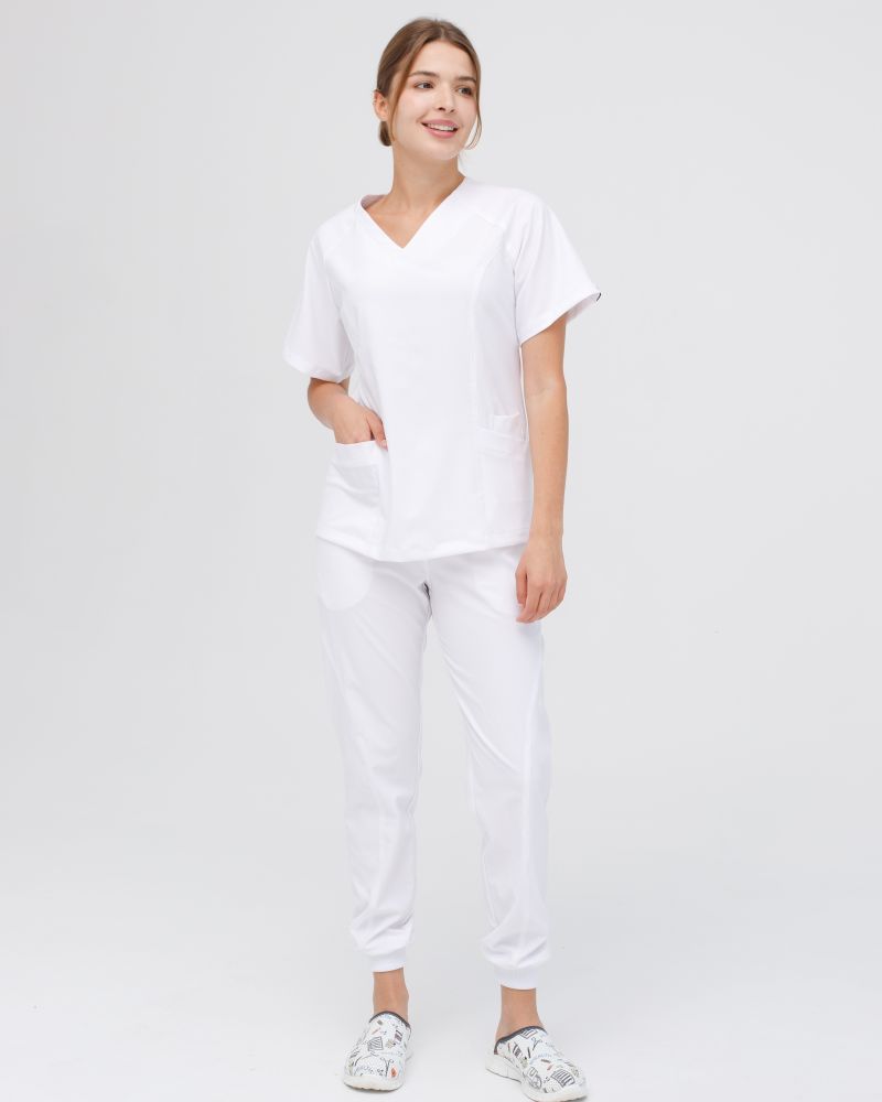Медичний костюм жіночий Аризона білий