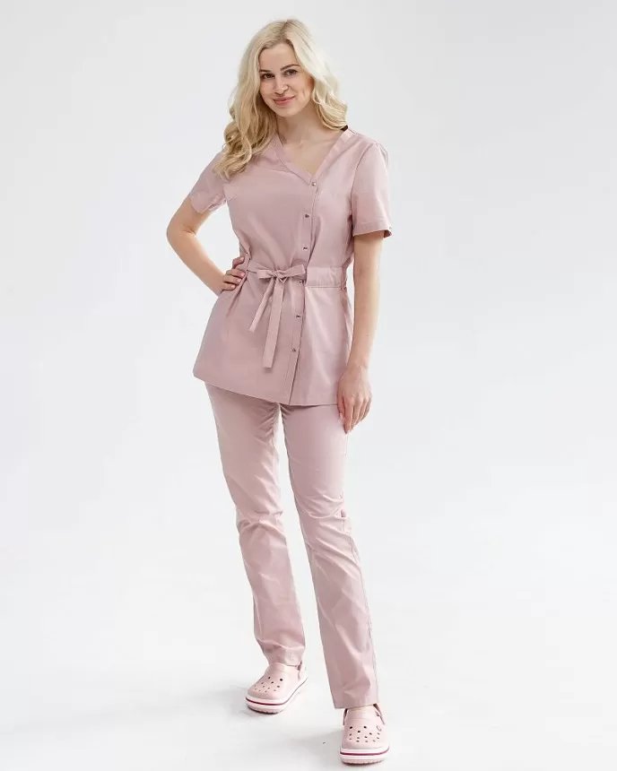 Медичний костюм рожевий Bhalat.com.ua