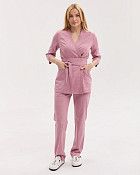 Медицинский костюм женский Сеул лиловый