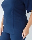 Медичний костюм жіночий Аризона синій +SIZE (уцінка/брак) 5