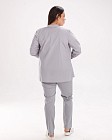 Комплект: медицинская рубашка Стефания + женские брюки медицинские Торонто + футболка #5 2