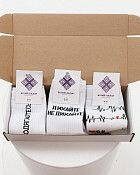 Набір жіночих шкарпеток медичних "Radiology Box" - 3 пари