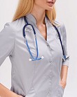 Медичний костюм жіночий Елізабет сірий 5