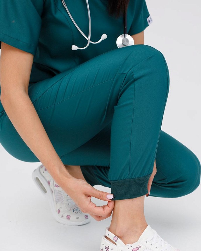 Медичний костюм жіночий Аризона зелений 6