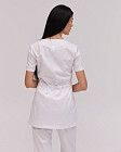 Медицинский костюм женский Вирджиния белый 4