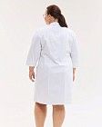 Медицинский халат женский Валенсия белый +SIZE 3