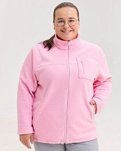 Медична кофта жіноча флісова Фінляндія рожева +SIZE Медична кофта жіноча флісова Фінляндія рожева +SIZE