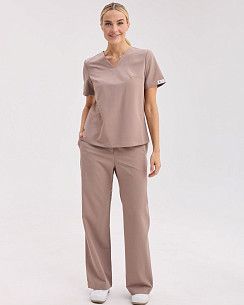 Медицинский костюм женский Саванна мокко