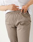 Медичні штани жіночі джогери мокко +SIZE 4