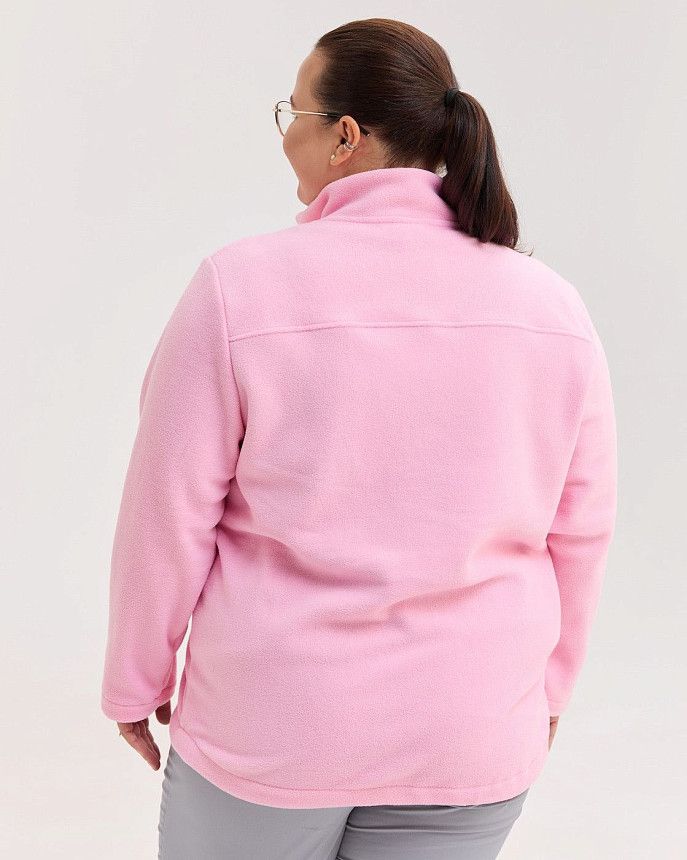 Медицинская кофта женская флисовая Финляндия розовая +SIZE 3 Белый халат Медицинская кофта женская флисовая Финляндия розовая +SIZE 3