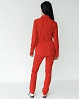 Медичний костюм жіночий Монтана червоний 2