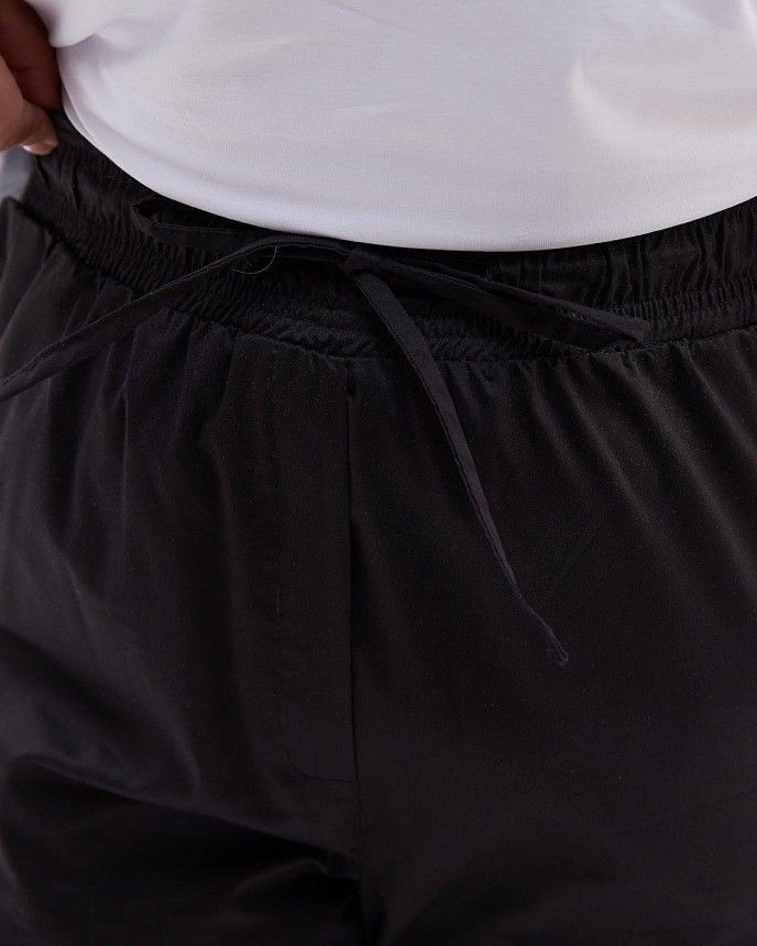 Медичні жіночі брюки Торонто чорні +SIZE 4