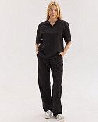 Медицинский костюм женский Чикаго черный