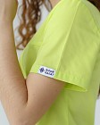 Медицинская рубашка женская Топаз лайм 6