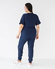 Медицинский костюм женский Аризона синий +SIZE (уценка/брак) 2