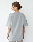 Медична футболка унісекс світло-сірий 4