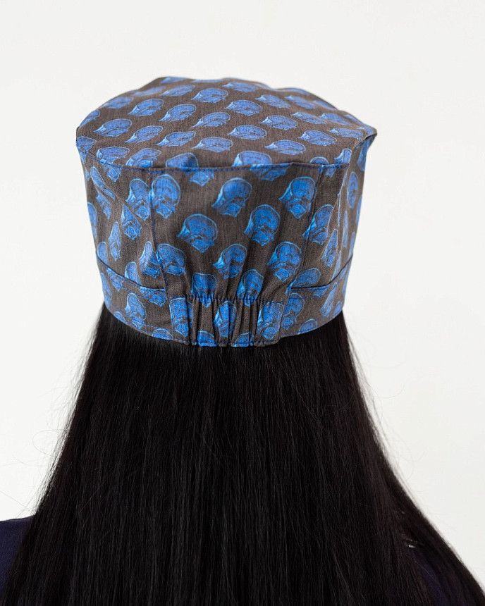 Медицинская шапочка с принтом KT 2