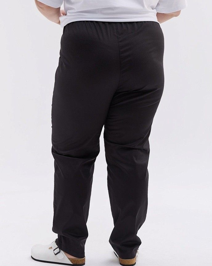 Медичні жіночі брюки Торонто чорні +SIZE 3