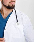 Халат медичний чоловічий Берлін білий (уцінка/брак) 5
