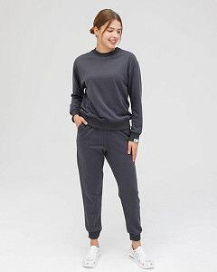 Медичний костюм жіночий Монреаль темно-сірий (уцінка/брак)