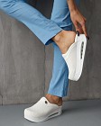 Взуття медичне жіноче сабо Pearly White з підошвою AirMax 7