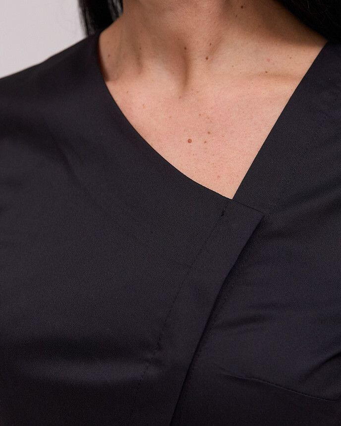 Медичний костюм жіночий Вірджинія чорний 5