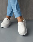 Взуття медичне жіноче сабо Pearly White з підошвою AirMax 4