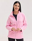 Медицинская кофта женская флисовая Финляндия розовая