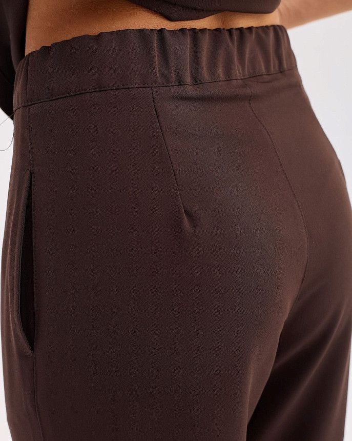 Медицинский костюм женский Саванна коричневый 7