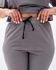 Медицинский костюм женский Аризона серый +SIZE 7