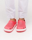 Обувь медицинская женская Coqui Lindo розовый/белый (серая полоска) 4