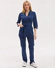 Медицинский костюм женский Сеул синий