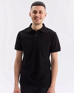 Медичне поло чоловіче чорне NEW