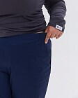 Медицинские штаны женские момы темно-синие +SIZE 6