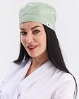 Медицинская шапочка фисташковая 3