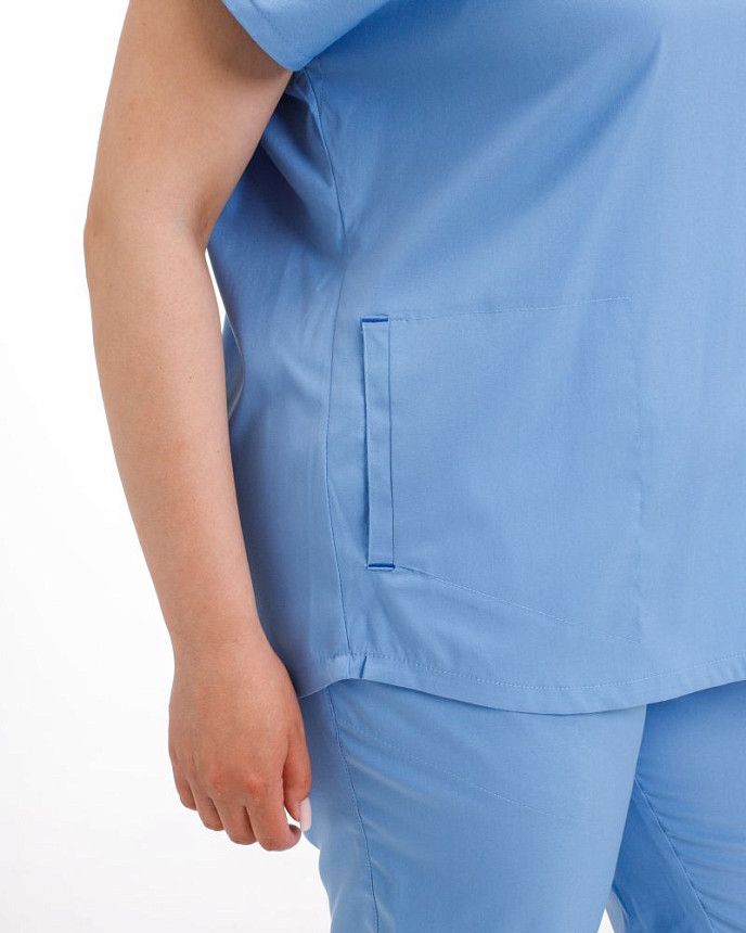 Медицинский костюм женский Сидней голубой (уценка/брак) 2
