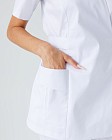 Медицинская рубашка женская Киото белая 4