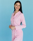 Медичний халат жіночий Моніка світло-рожевий 8