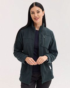 Медична кофта жіноча флісова Фінляндія темно-зелена Медична кофта жіноча флісова Фінляндія темно-зелена