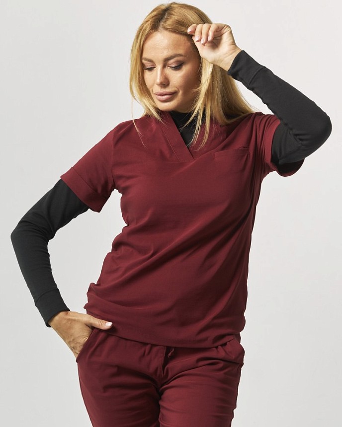 Комплект: костюм медицинский женский Марсель + термобелье зимнее Колорадо #1 10