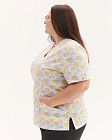 Медична сорочка жіноча Топаз принт Sun NEW +SIZE 2