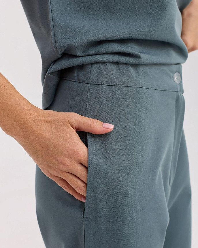 Медицинский костюм женский Саванна нефритовый 6