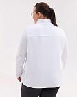 Медицинская кофта женская флисовая Финляндия белая +SIZE (уценка/брак) 4