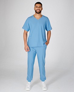 Медицинский костюм мужской Аризона голубой