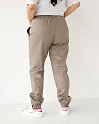 Медицинские брюки женские джогеры мокко +SIZE 3