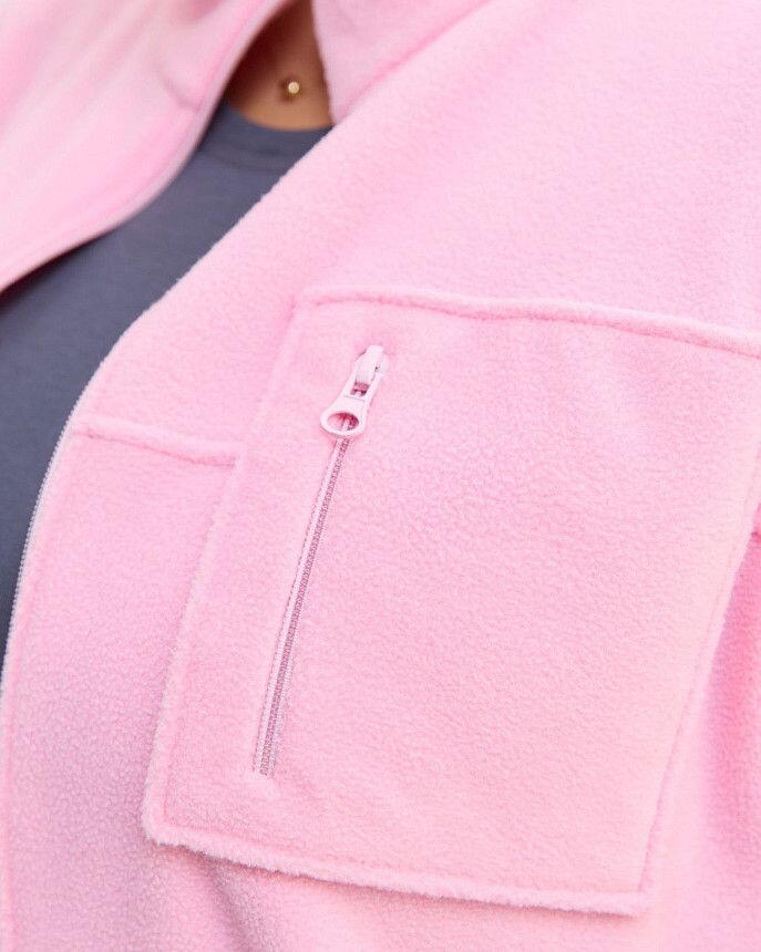 Медицинская кофта женская флисовая Финляндия розовая +SIZE 4 Белый халат Медицинская кофта женская флисовая Финляндия розовая +SIZE 4