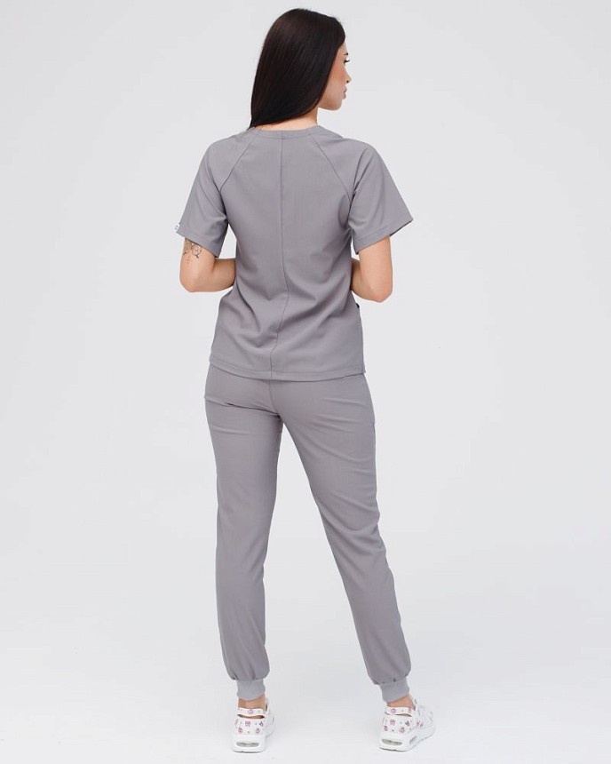 Медицинский женский костюм Аризона серый 2