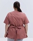 Медична сорочка жіноча Кіото рожево-теракотовий +SIZE 4