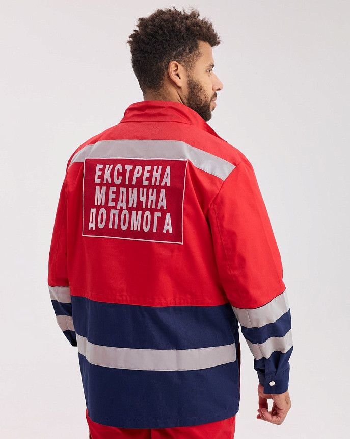 Костюм Профі чоловічий (червоний+т.синій) 4