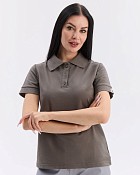 Медицинское поло женское хаки NEW